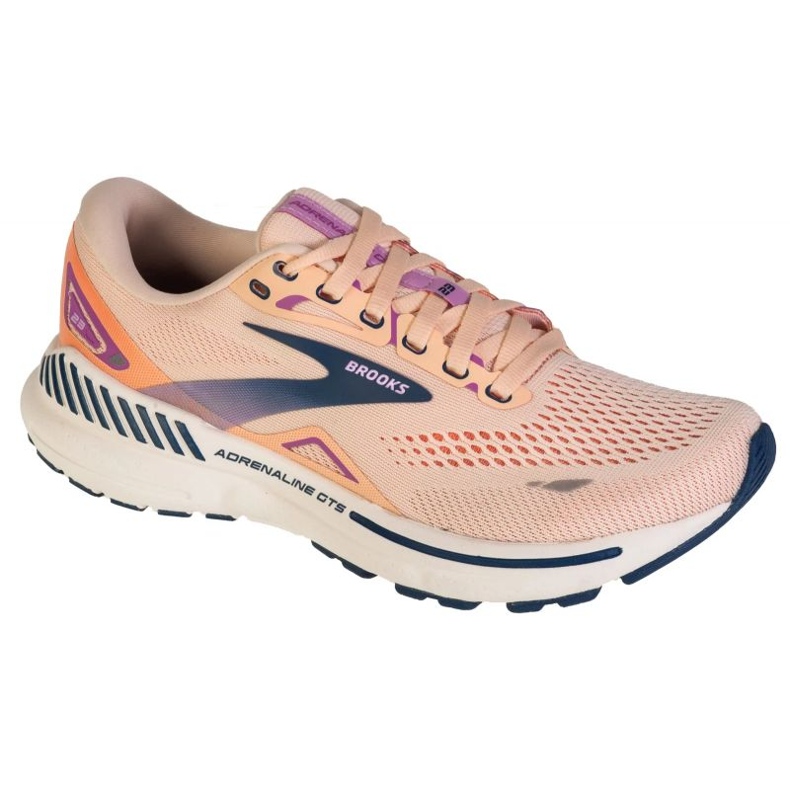 Tênis de corrida Brooks Adrenaline Gts 23 1203811B795 bege