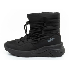Botas de neve femininas Lee Cooper LCJ-24-47-3156L, pretas preto