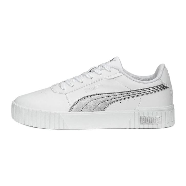 Sapatos Puma Carina 2.0 Space Metallics 389387-02 branco