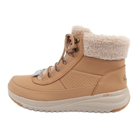 Calçados esportivos femininos Skechers On-The-Go 144756/CSNT castanho marrom