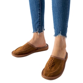 Chinelos highlander femininos marrons marrom
