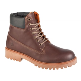 Sapatos de couro Lumberjack River 2 SMH6901-001-B01-CE001 castanho marrom