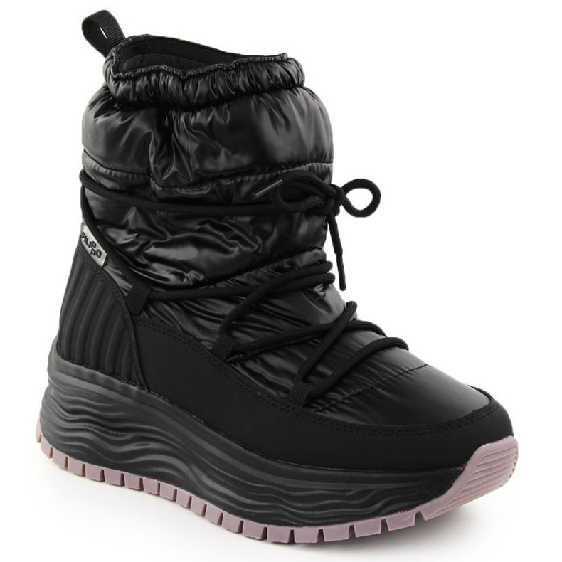 Botas de neve femininas Filippo DBT6647, pretas preto