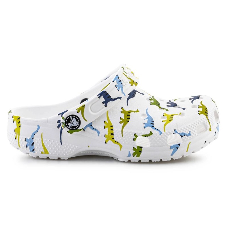 Tamanco Crocs Classic Character Print 209695-9DH branco