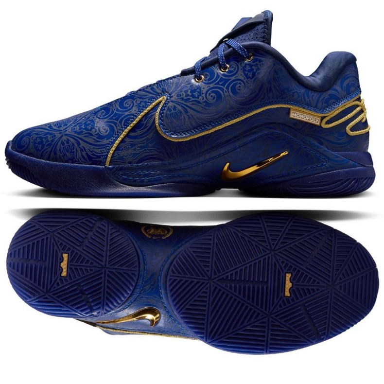 Tênis de basquete Nike Lebron XXxii Nrg HV5145-400, azul