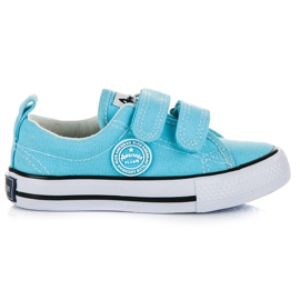 American Club tênis azul com velcro American Club tênis azul com velcro