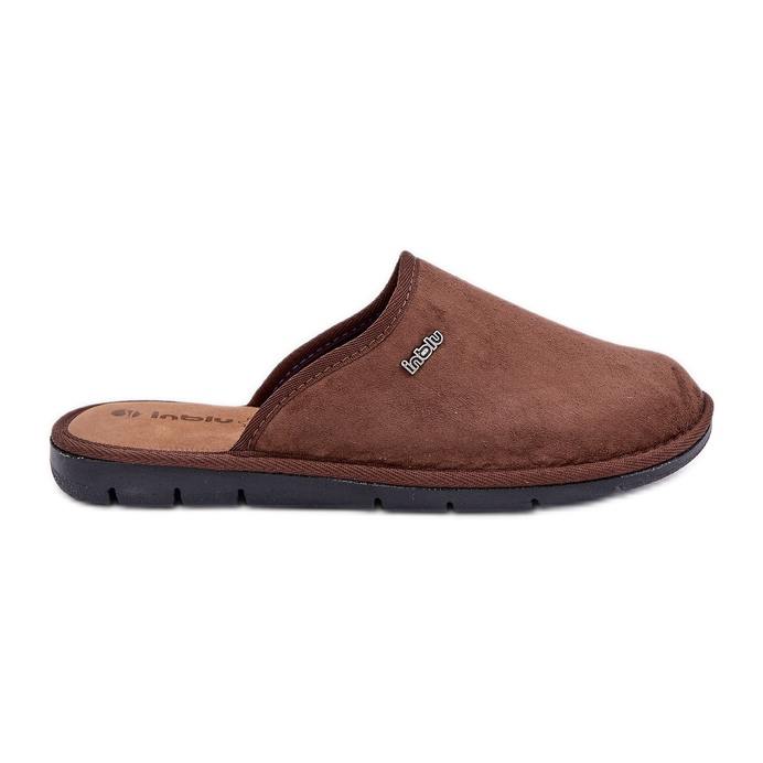 Chinelos Home Shoes Masculino Inblu 9100002H Marrom castanho