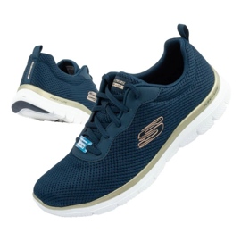 Sapatos Skechers Flex Appeal 4.0 Brillant View 149303/NVGD azul