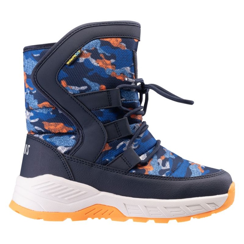 Botas altas de neve Elbrus Teide com membrana 92800623797 azul marinho