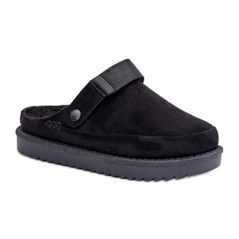 Chinelos plataforma pretos femininos