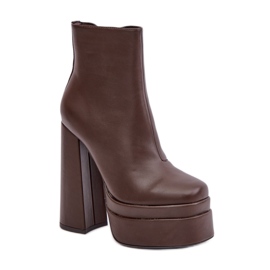 Step in style Botas Modelo Selahra JA-26 Chocolate – Entre com estilo marrom