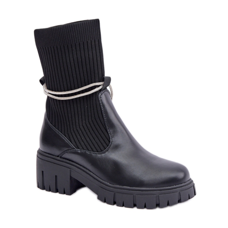 Step in style Botas Modelo Dinarca 1987-H58 Preta - Entre com estilo preto Step in style Botas Modelo Dinarca 1987-H58 Preta - Entre com estilo preto