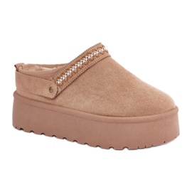 Step in style Botas de neve Modelo Selithria PL361 Bege - Entre com estilo