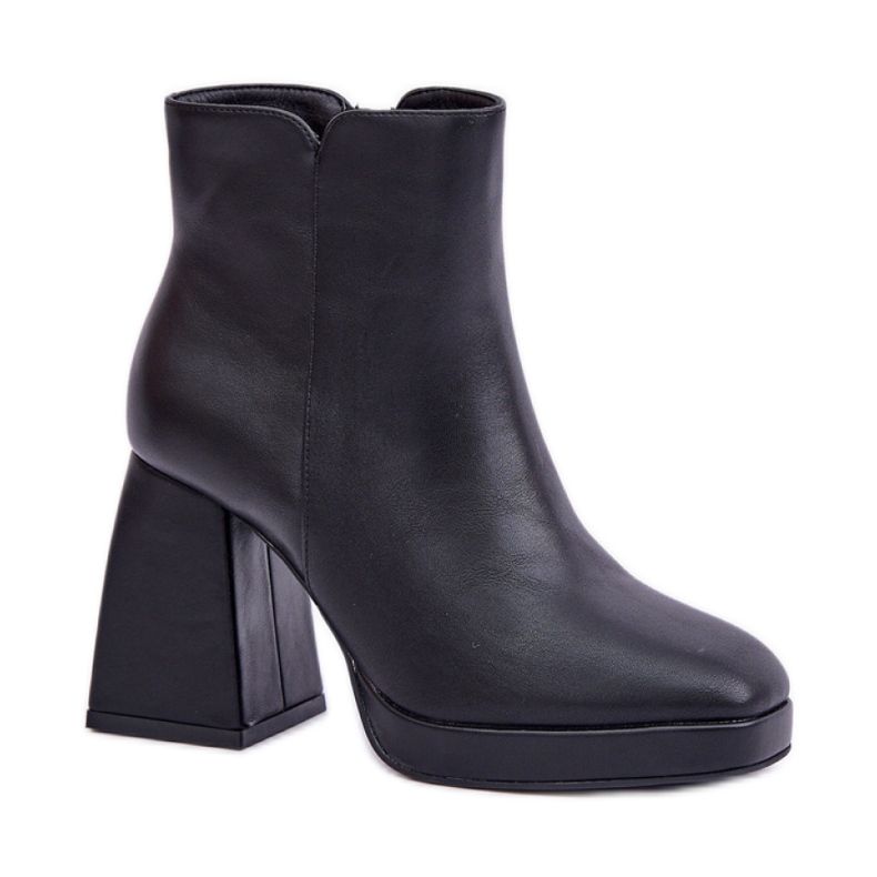 Step in style Botas Modelo Selarae LQ-48 Preta - Entre com estilo preto