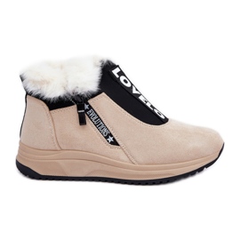 Step in style Calçado Esportivo Modelo Zeriana NB708 Bege - Entre com estilo