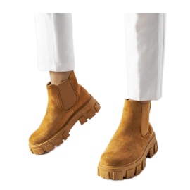 Botins de mulher castanho claro Mooca - Solea marrom