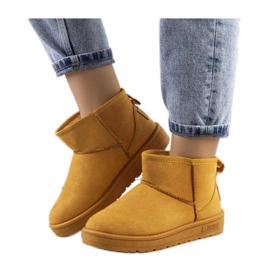 Botas de neve femininas marrons Big Star KK274289-802 - Solea marrom