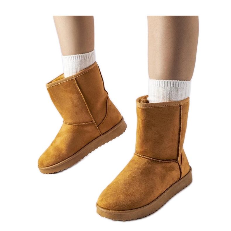 Libero clássico com isolamento caramelo - Botas de neve Solea castanho Libero clássico com isolamento caramelo - Botas de neve Solea castanho