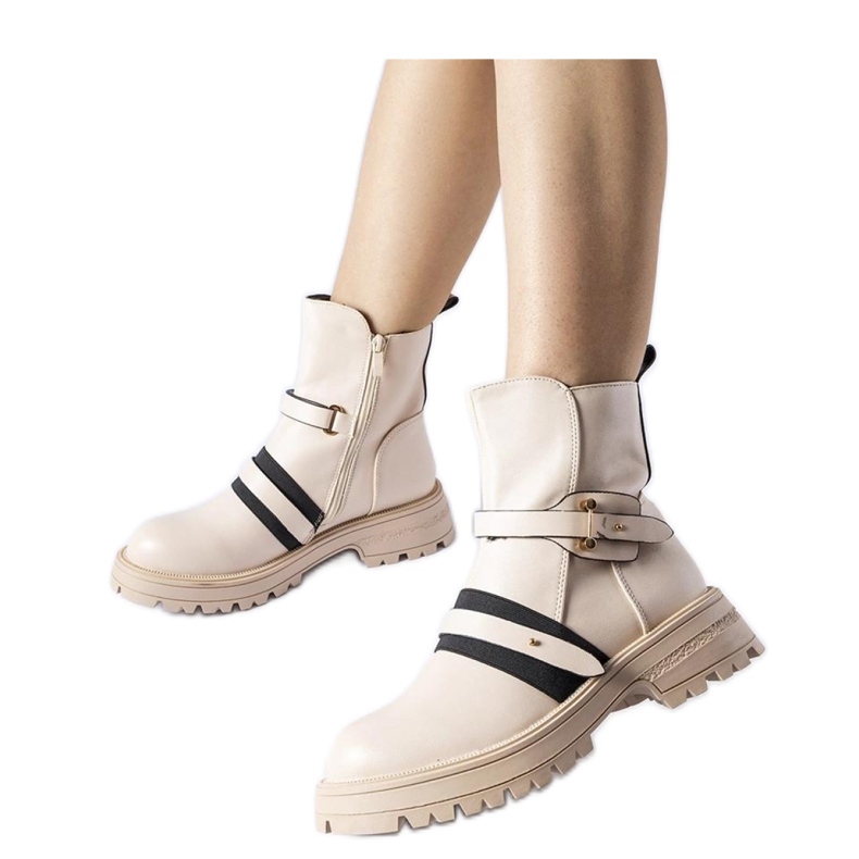 Botas com isolamento bege da Laderoute - Solea