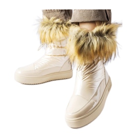 Botas de neve com isolamento bege MM274380 - Solea Botas de neve com isolamento bege MM274380 - Solea