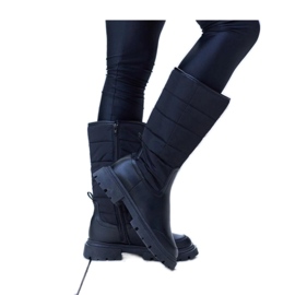 Solea Botas de neve com isolamento preto