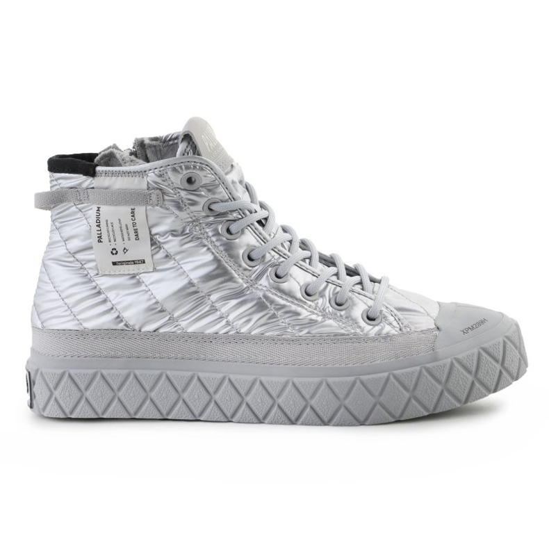 Sapatos Palladium Palla Ace Re-Quilt 94325-082-M prata