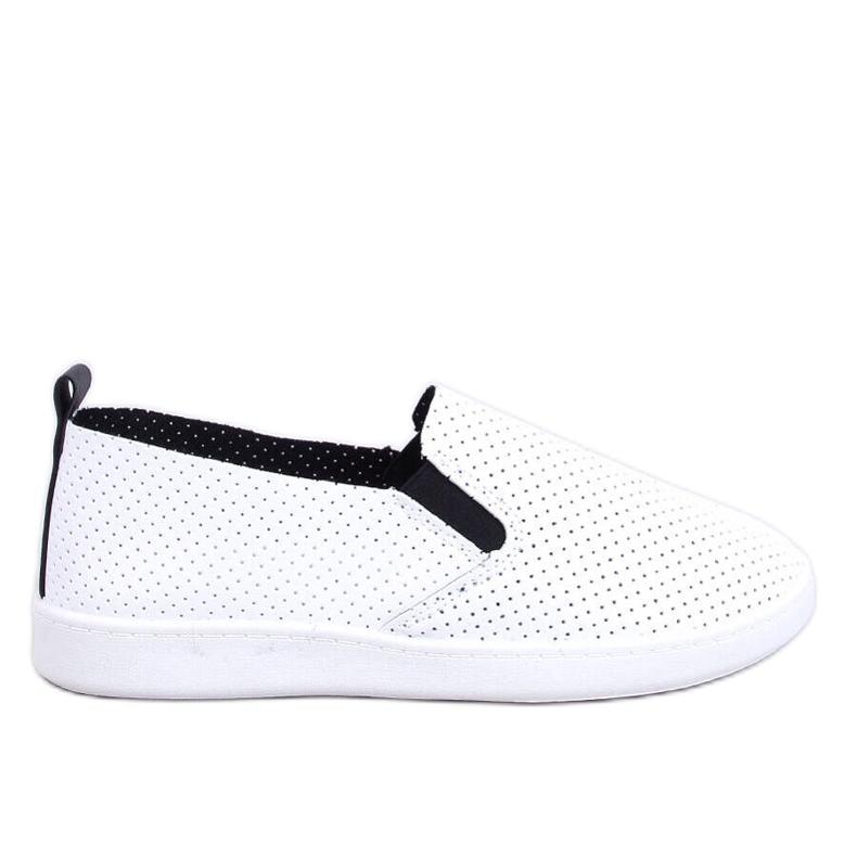 Tênis slip-on BRANCO/PRETO
