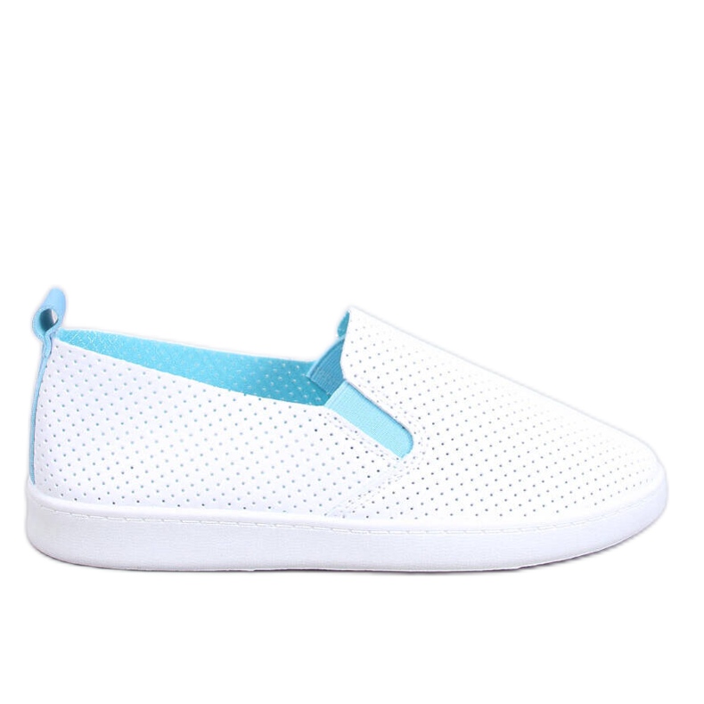 Tênis slip-on BRANCO/AZUL