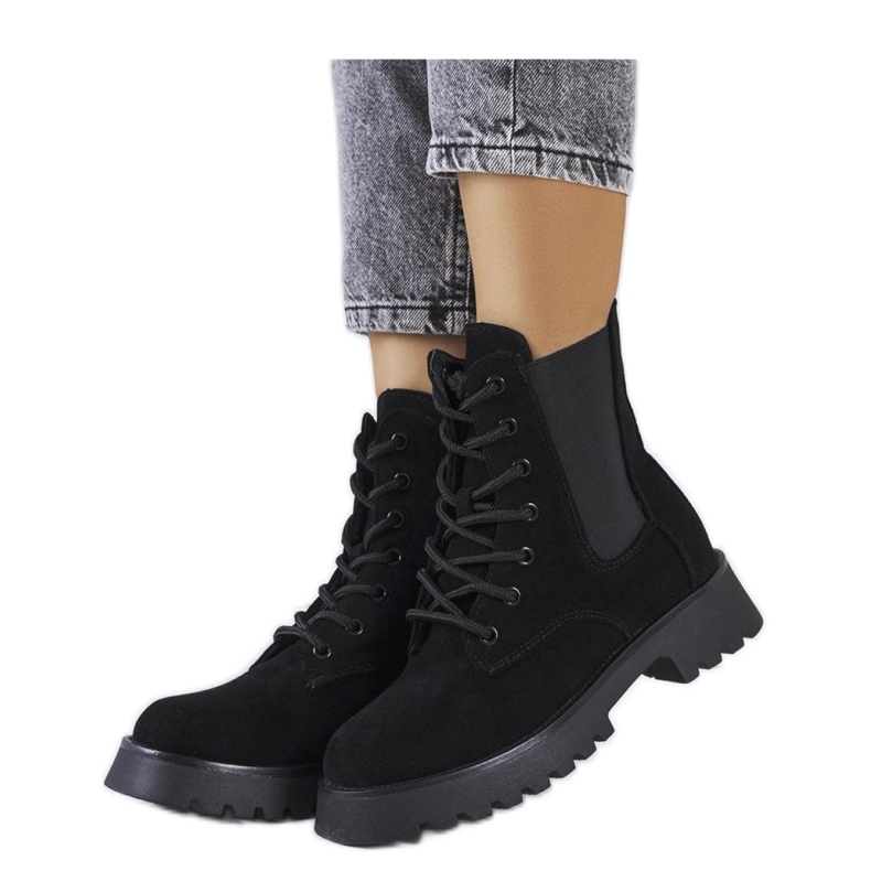 Botas Swinford pretas - Solea preto