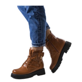 Botas com isolamento marrom da Coal - Solea