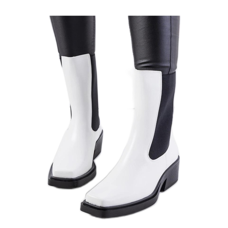 Botins brancos da Maret - Solea