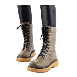 Botas bovver verdes da Redel - Solea