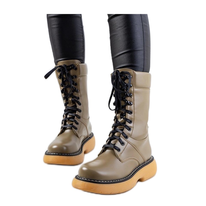 Botas bovver verdes da Redel - Solea