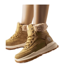 Botas marrons Lee Cooper LCJ-22-44-1361L marrom bege Botas marrons Lee Cooper LCJ-22-44-1361L marrom bege