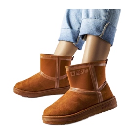 Botas de neve marrons Big Star KK274612 castanho