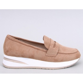 Pacifs Mocassim de cunha Camel - Inello marrom