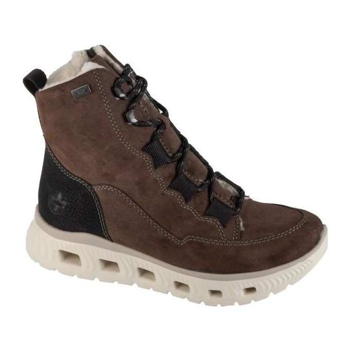 Botas Rieker M6012-2 sapatos castanho Botas Rieker M6012-2 sapatos castanho