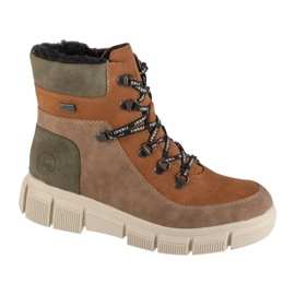 Botas Rieker X3404-90 sapatos marrom