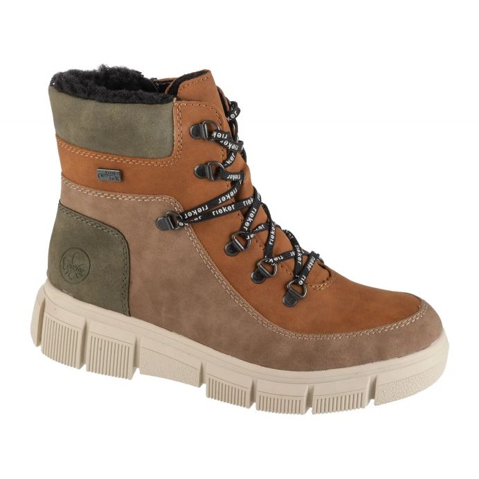 Botas Rieker X3404-90 sapatos castanho Botas Rieker X3404-90 sapatos castanho