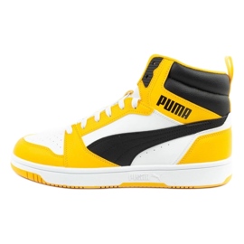 Tênis Puma Rebound v6 392326 27 amarelo
