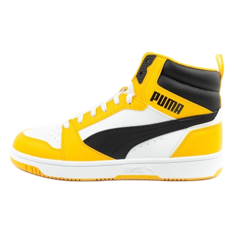 Tênis Puma Rebound v6 392326 27 amarelo