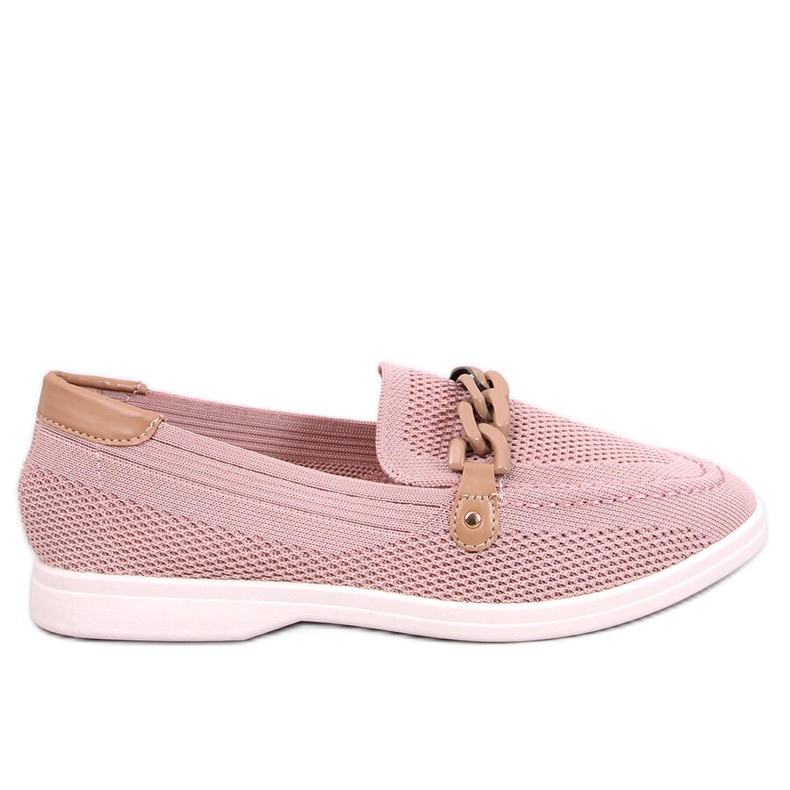 Seastar Mocas abertos com corrente rosa