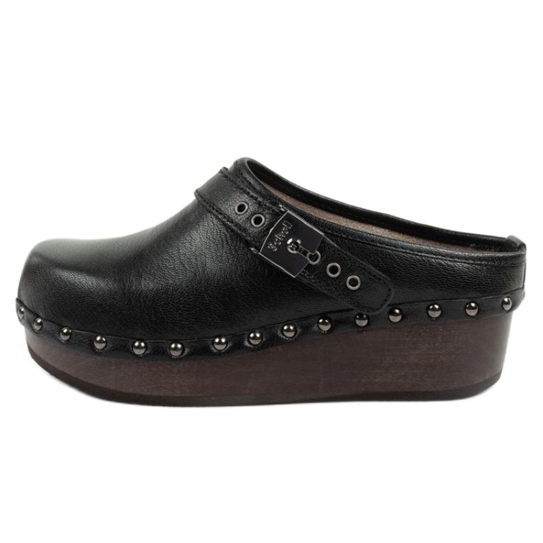 Tamancos Scholl Iconic F310461004 preto