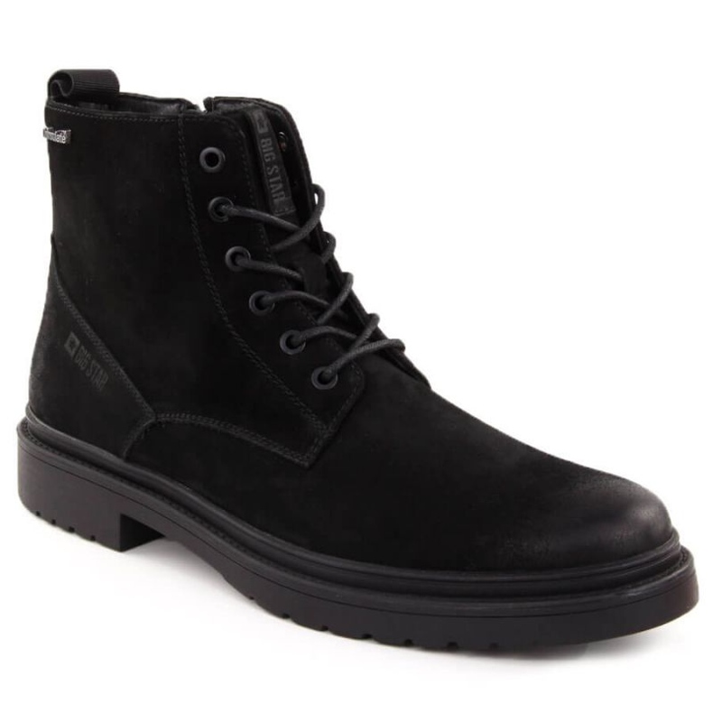 Big Star Grande estrela oo174148 botas masculinas pretas preto