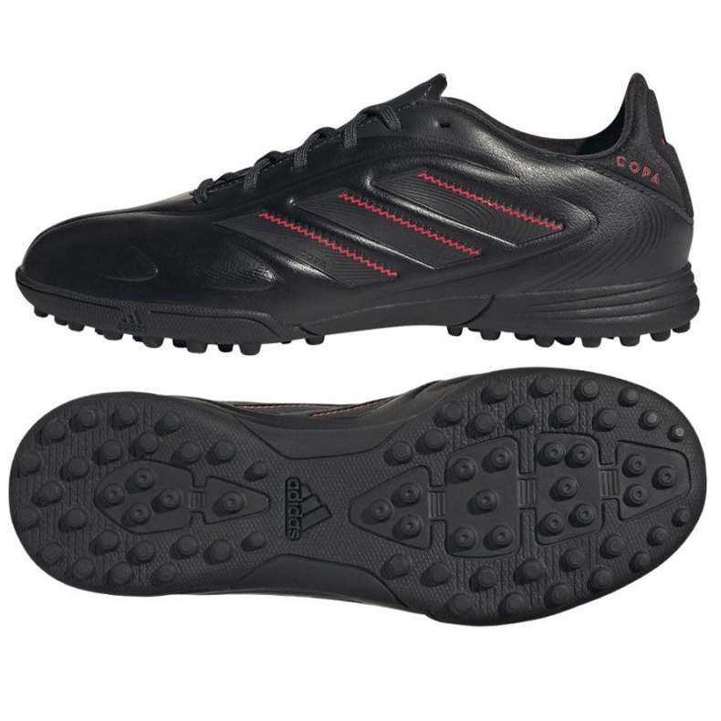 ADIDAS COPS Pure III League TF IE1189 Black Football Shoes preto