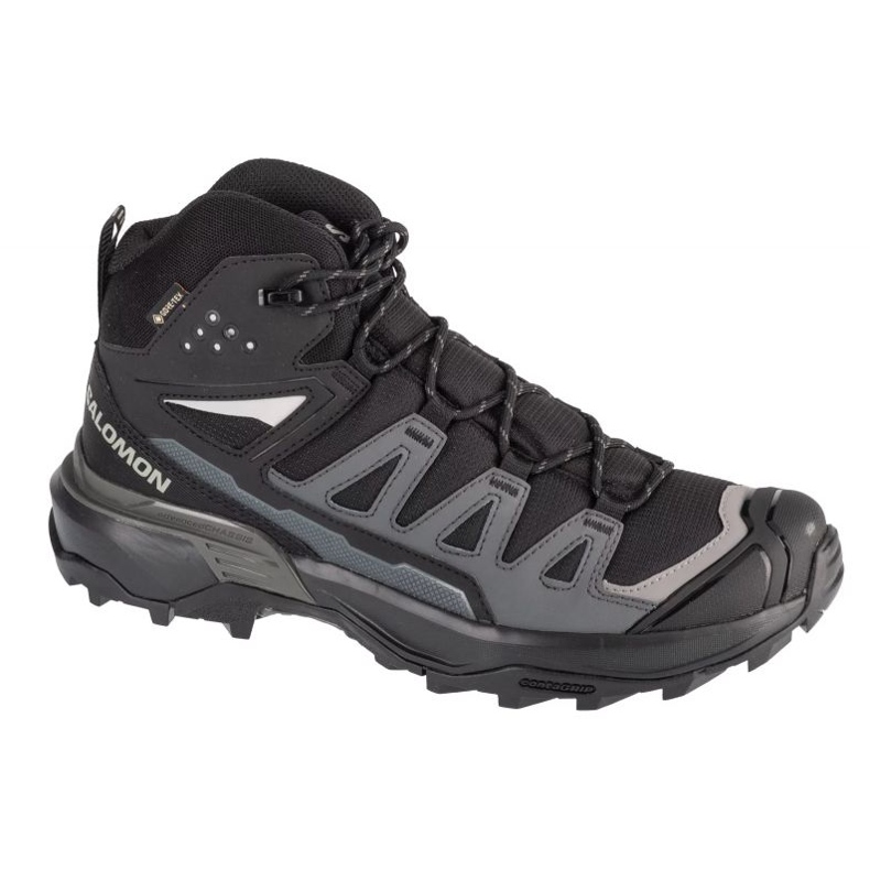 Salomon x Ultra 360 Mid GTX 474476 Black Shoes preto