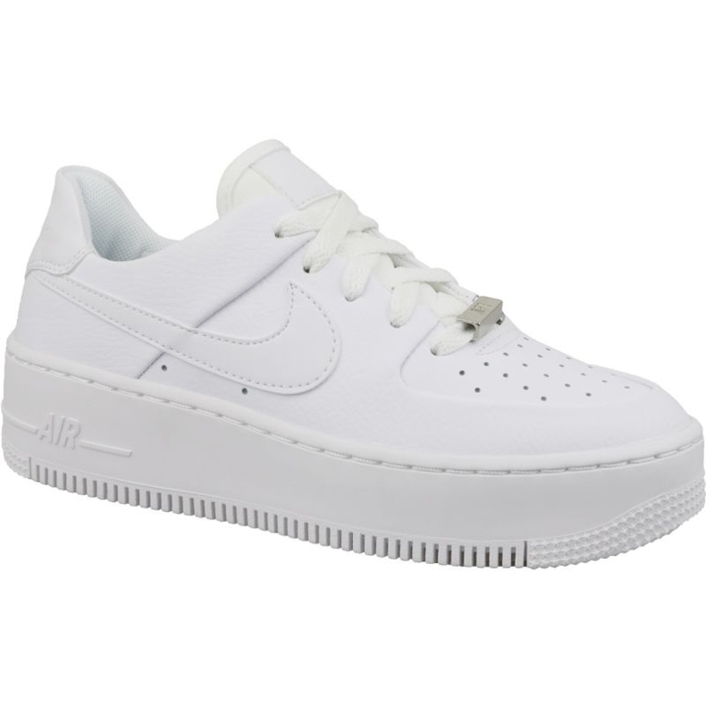 Nike Air Force 1 Sage Low AR5339-100 tênis de couro branco