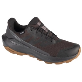 Sapatos Salomon Elixir Tour Wp 475767 preto/marrom com membrana Sapatos Salomon Elixir Tour Wp 475767 preto/marrom com membrana