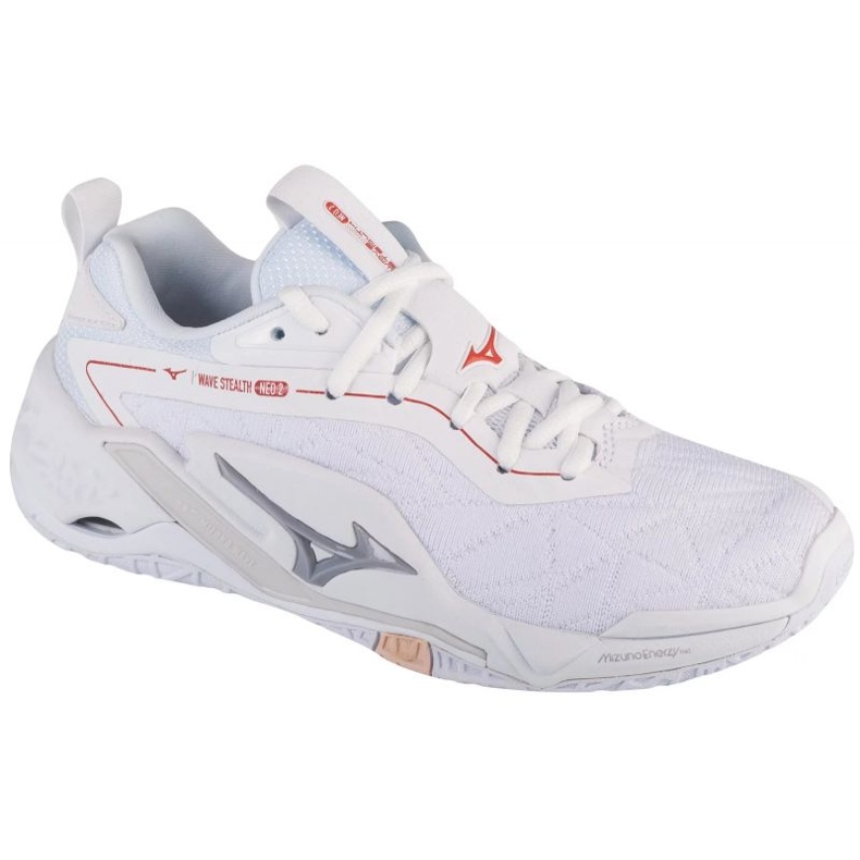 Tênis de handebol Mizuno Wave Stealth Neo Ii X1GB240125, branco