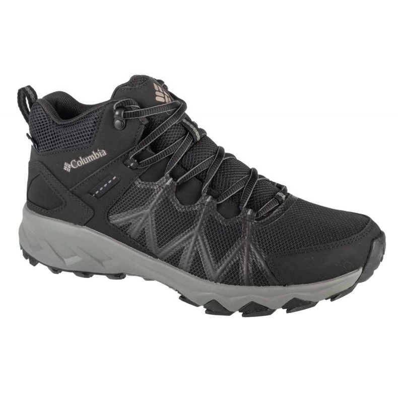 Sapatos Columbia Peakfreak Ii Mid Outdry 2100691010 preto com membrana